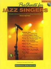 Pro Charts for Jazz Singers piano sheet music cover